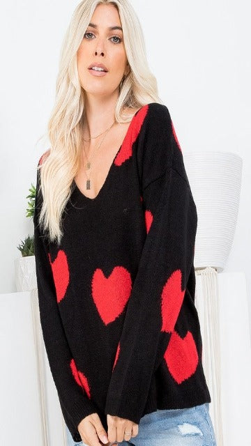 NEW! Sweet Heart Sweater!