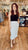 ICHI Stripe Midi Skirt