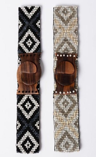 NEW! Beaded Belt