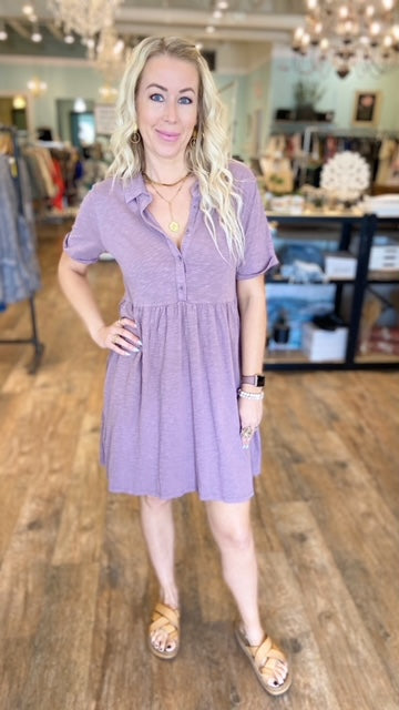 MODODOC Short Sleeve Dress