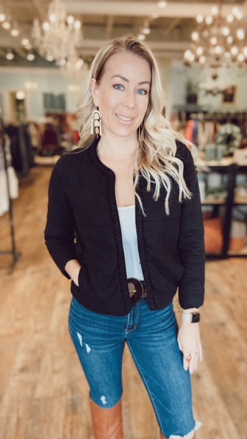 WILFRED Linen Puff Jacket (S)