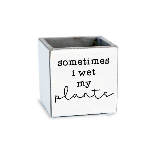 NEW! Sometimes I Wet My Plants Planter