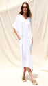 MODODOC Long Hooded Kaftan Dress