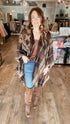 TALBOTS Brown Plaid Cape/Shawl (O/S) NWT!
