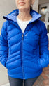 THE NORTH FACE Blue Down Coat (S)