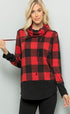 NEW! Buffalo Check Plaid Turtleneck