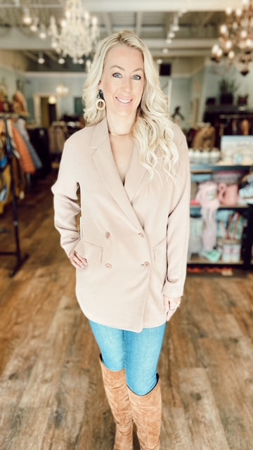 WILFRED Blush Blazer (XS) NWT!