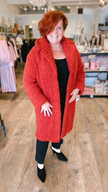 STRADIVARIUS Teddy Coat (S)
