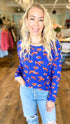 ANTHROPOLOGIE Fox Print Top (M)