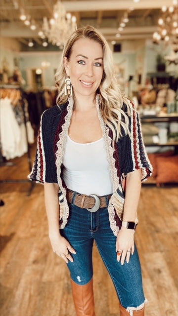 ANTHROPOLOGIE Knit Cardigan (S) NWT!