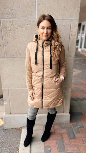 NEW! B.YOUNG  green Puffer Vest