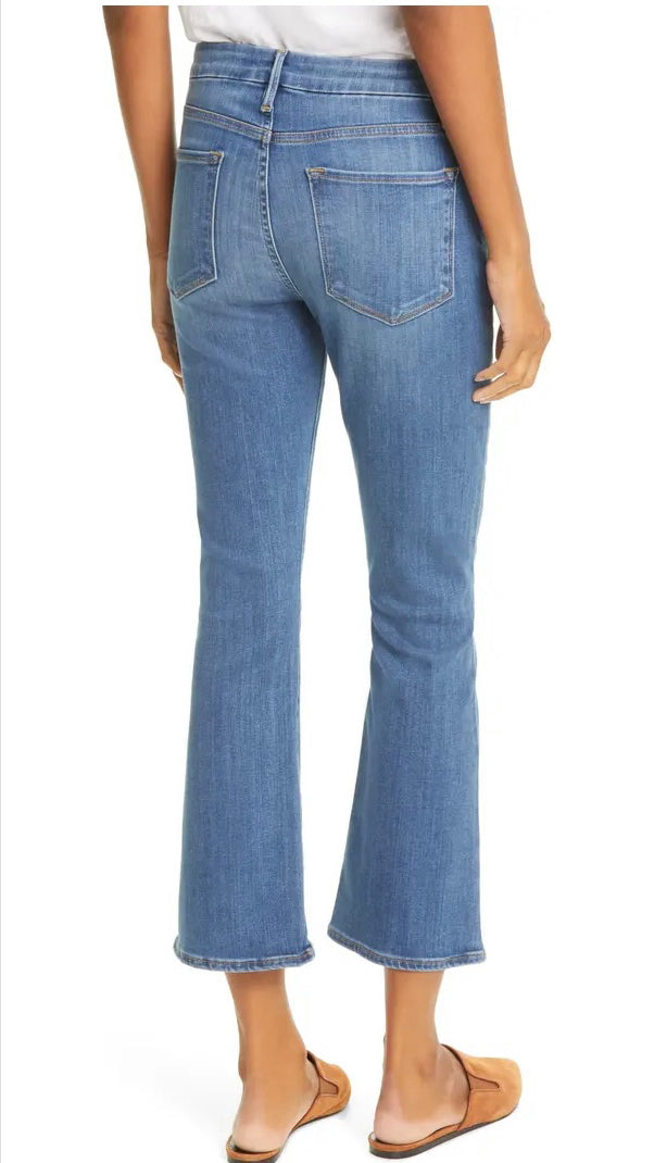 FRAME Le Crop Mini Boot Jeans (29)