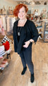 LACE Linen Open Face Jacket (XL)