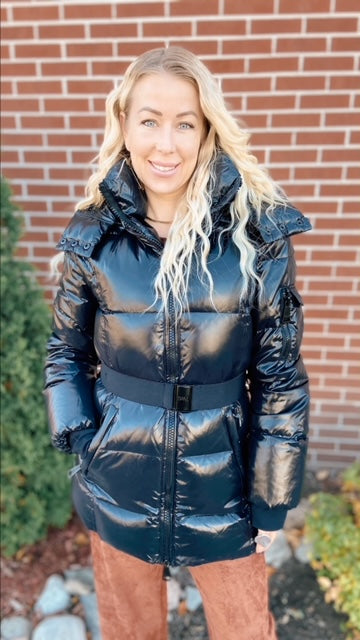 SAM. NY Belted Down Coat (M)
