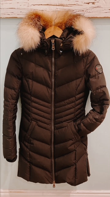 PAJAR Black Down Coat (XS)