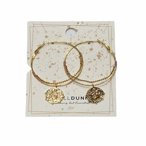 WELL DUNN Bowie Gold Earrings!