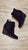 AQUATALIA Black Wedge Suede Boots (8.5)