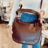 COACH Wine Leather Handbag