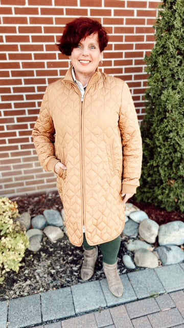 ISLE JACOBSEN Quilted Coat (42/12)