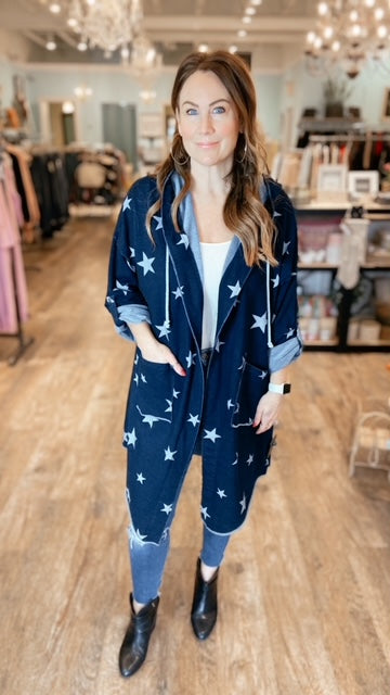 MADE IN ITALY Stars Cardigan (M)