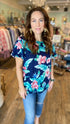 TOMMY BAHAMA Floral Top (L)