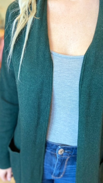 BABATON Green Cardigan (S)