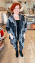 HAANI Black/Grey Open Face Top (2X)