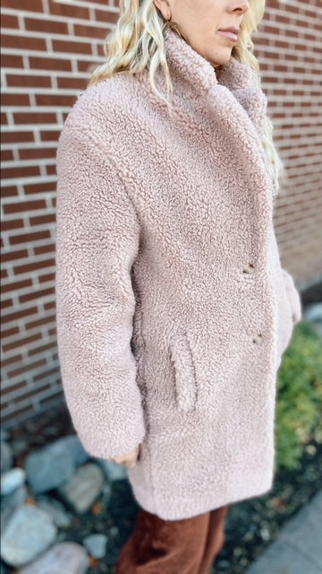 WILFRED FREE Teddy Coat (S)