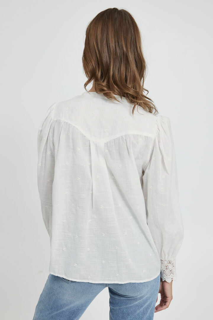 B Young Light Woven Blouse