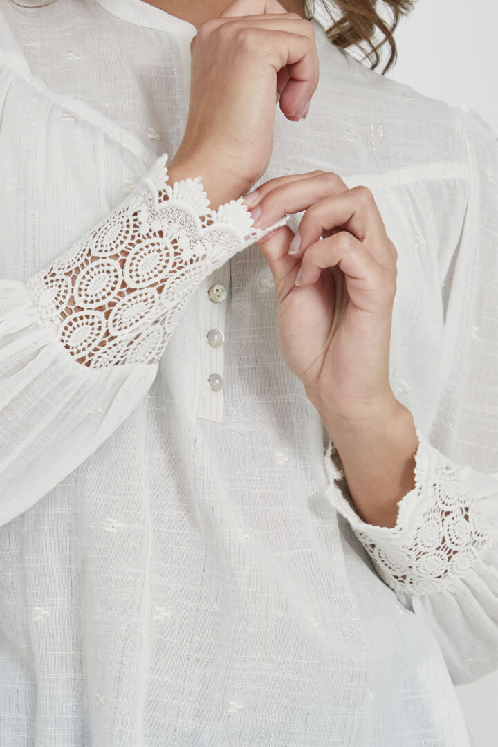 B Young Light Woven Blouse