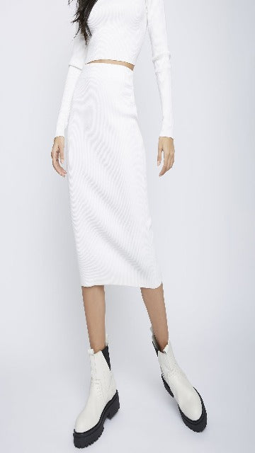 GLAMOROUS Knit Midi Skirt!