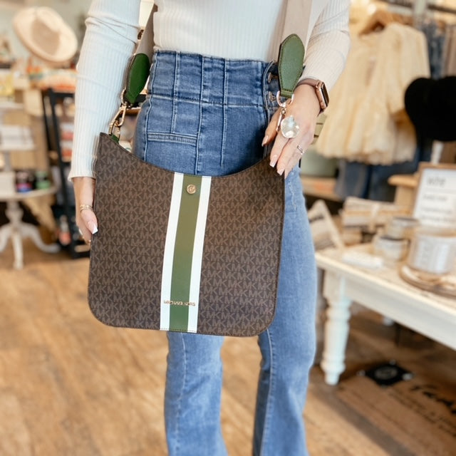MICHAEL KORS Monogramed Crossbody