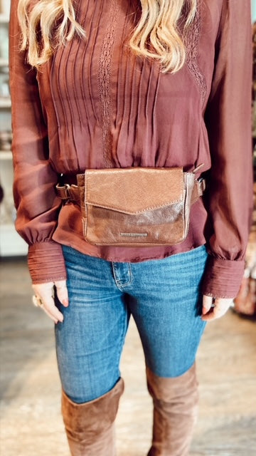 SPIKES & SPARROW Leather Waistbelt