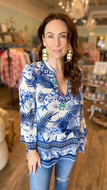 HALE BOB Silk Blouse (M) NWT!