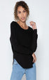 NEW! Waffle Knit Crew Neck Top