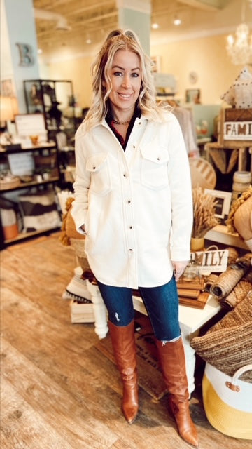 RD - Cream Shacket