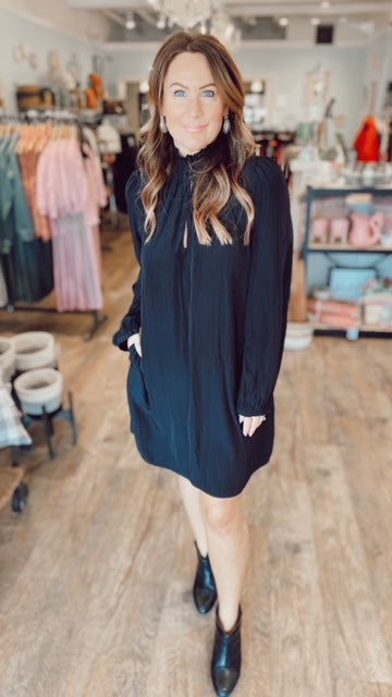 WILFRED Long sleeve dress (S)