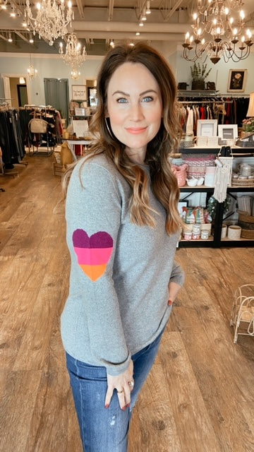WYSE LONDON Grey Cashmere Sweater (S)