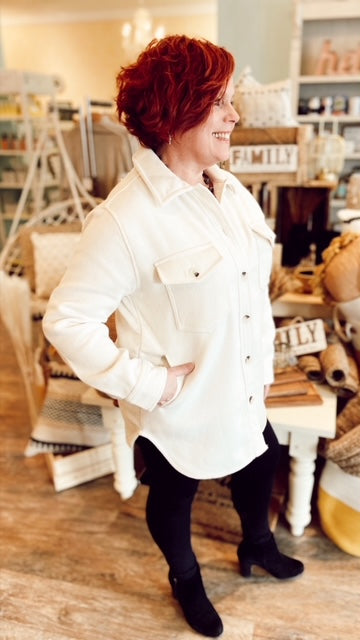 RD - Cream Shacket
