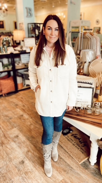 RD - Cream Shacket