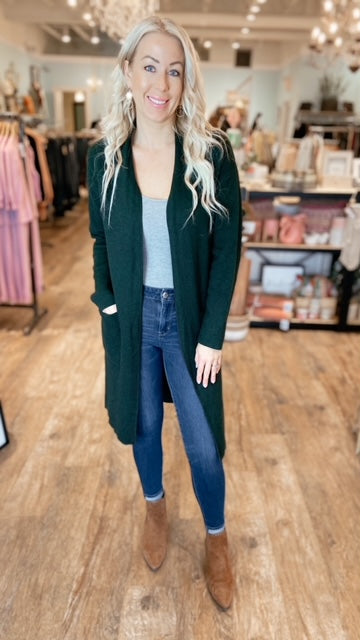 BABATON Green Cardigan (S)