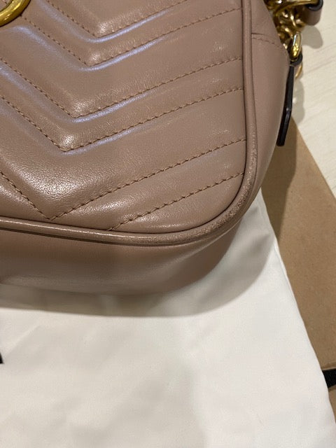 GUCCI GG Marmont matelassé mini bag