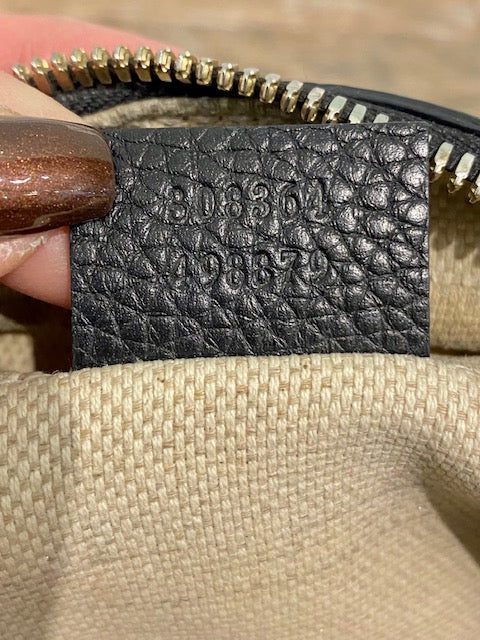 GUCCI Soho Small Leather Disco Bag