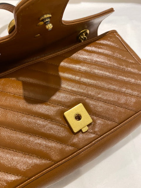 GUCCI GG Marmont Small Matelassé Shoulder Bag