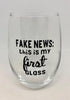 WINE GLASS - NEW!