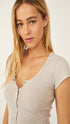 Free People: One Of The Girls Tee
