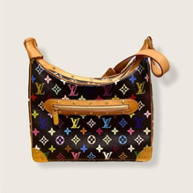 Louis Vuitton Boulogne Black Multicolor Monogram Canvas Shoulder Bag  LIMITED ED.