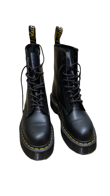 Dr martens 2025 transparent boots