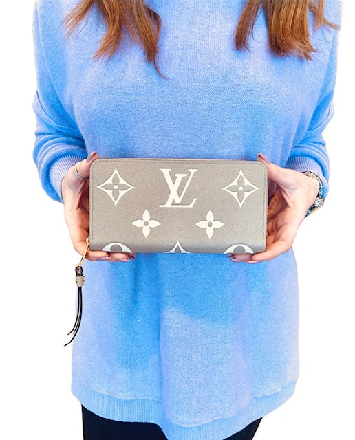 Louis Vuitton Zippy Wallet Rosebud in Empreinte Embossed Supple
