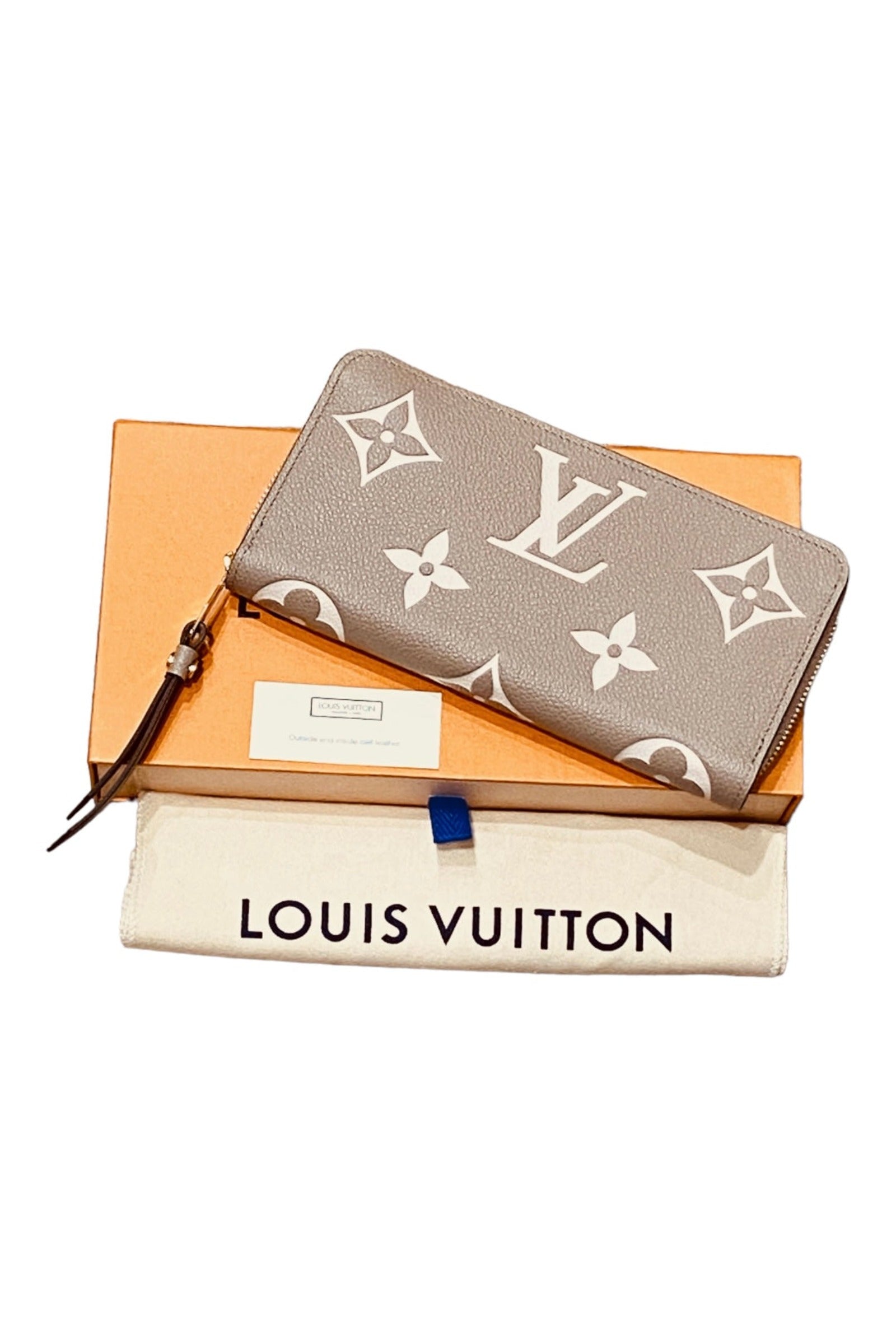 LOUIS VUITTON Bicolor Monogram Zippy Wallet (New in box) – Bella
